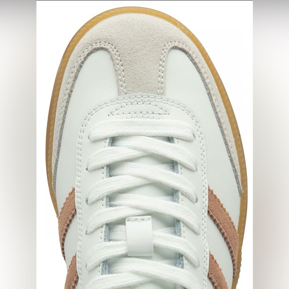 Gola Women’s Viper Leather Sneakers, Sz.6, White, Cameo, Dark Brown, Gum - Picture 4 of 16